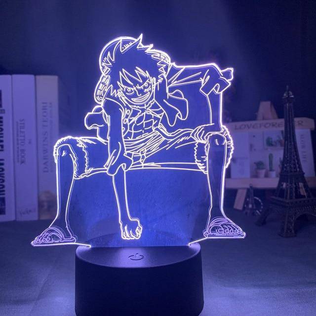 Lampe LED One Piece Monkey D. Luffy - Mangatsuro