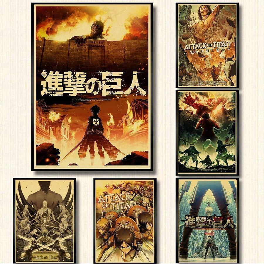Posters L'Attaque des Titans - Mangatsuro